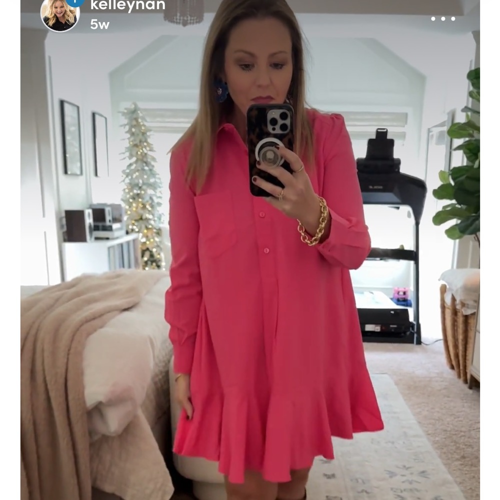 Tuckernuck Hot Pink Callahan Dress - Picture 2 of 5